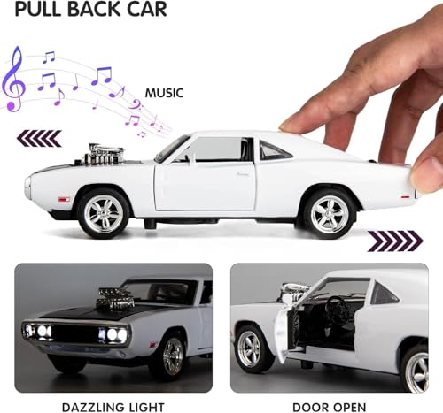 1:24 Dodge Charge F7 - White - image 9