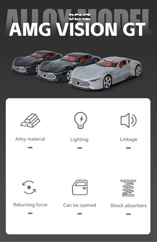 1/24 scale Mercedees-Benz AMG Vision GT - Black - image 9