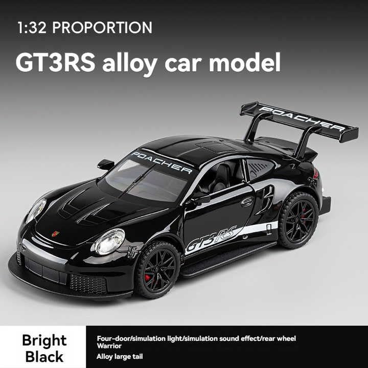 1:32 Porsche 911 GT3 RS-Black - Black - image 9