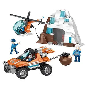 Educational City Police Capture Building Block Toy Set (368+ Pieces) - Toylivo