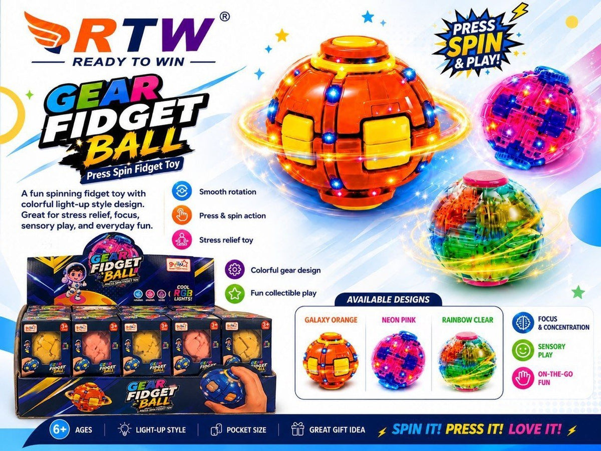 Gear Fidget Ball Toy