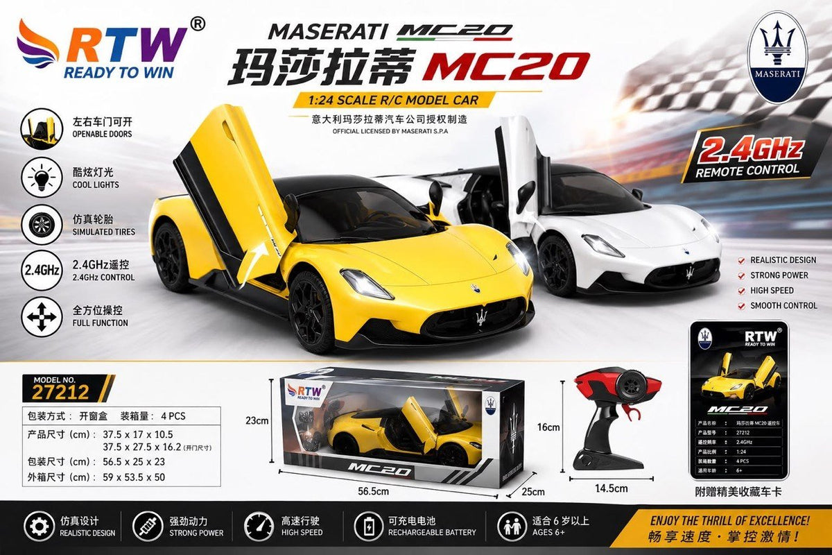 1:14 RC Maserati MC20 Sports Car