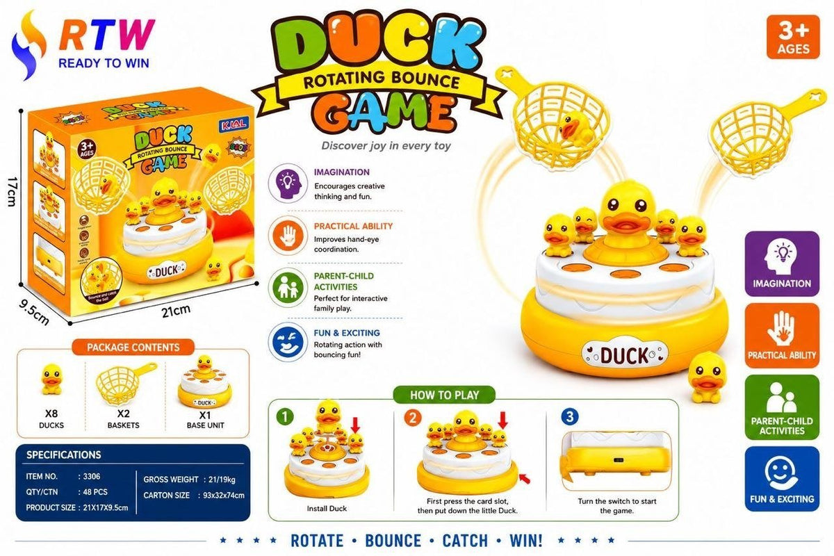 Duck Rotating Bounce Game