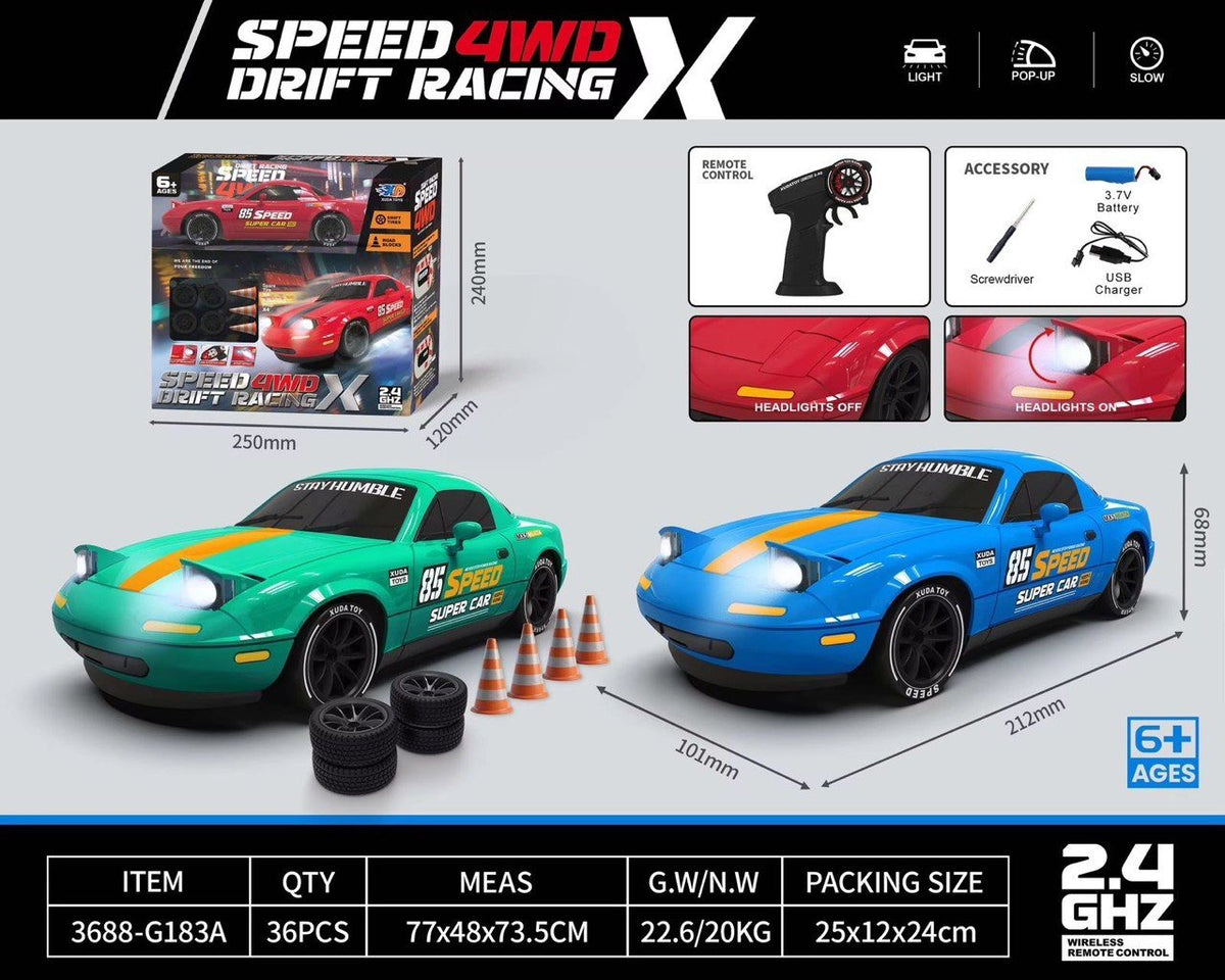 RC Speed 4WD Drift Racing Car