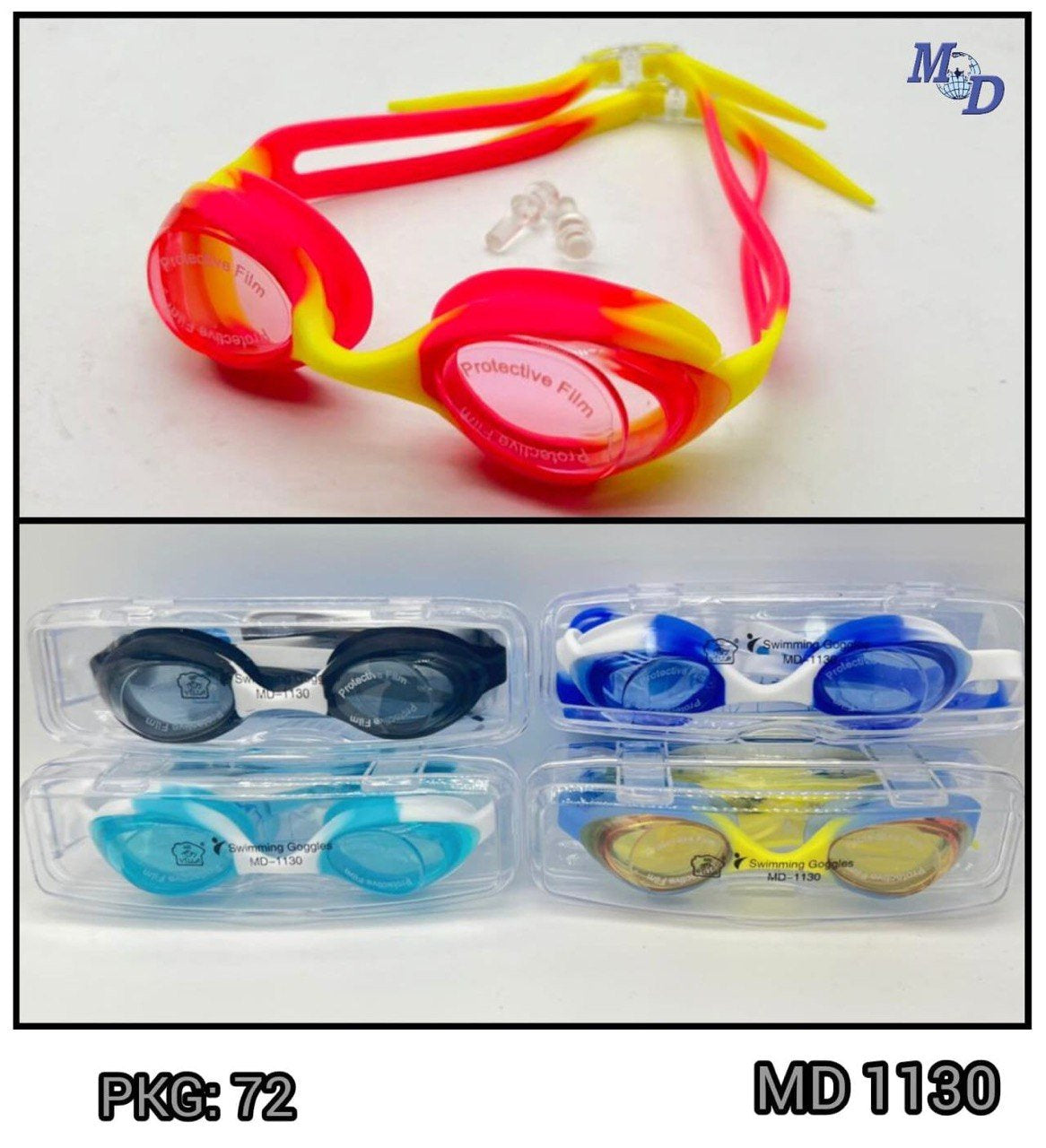 Kids Swimming Goggles with Case - Md1130
