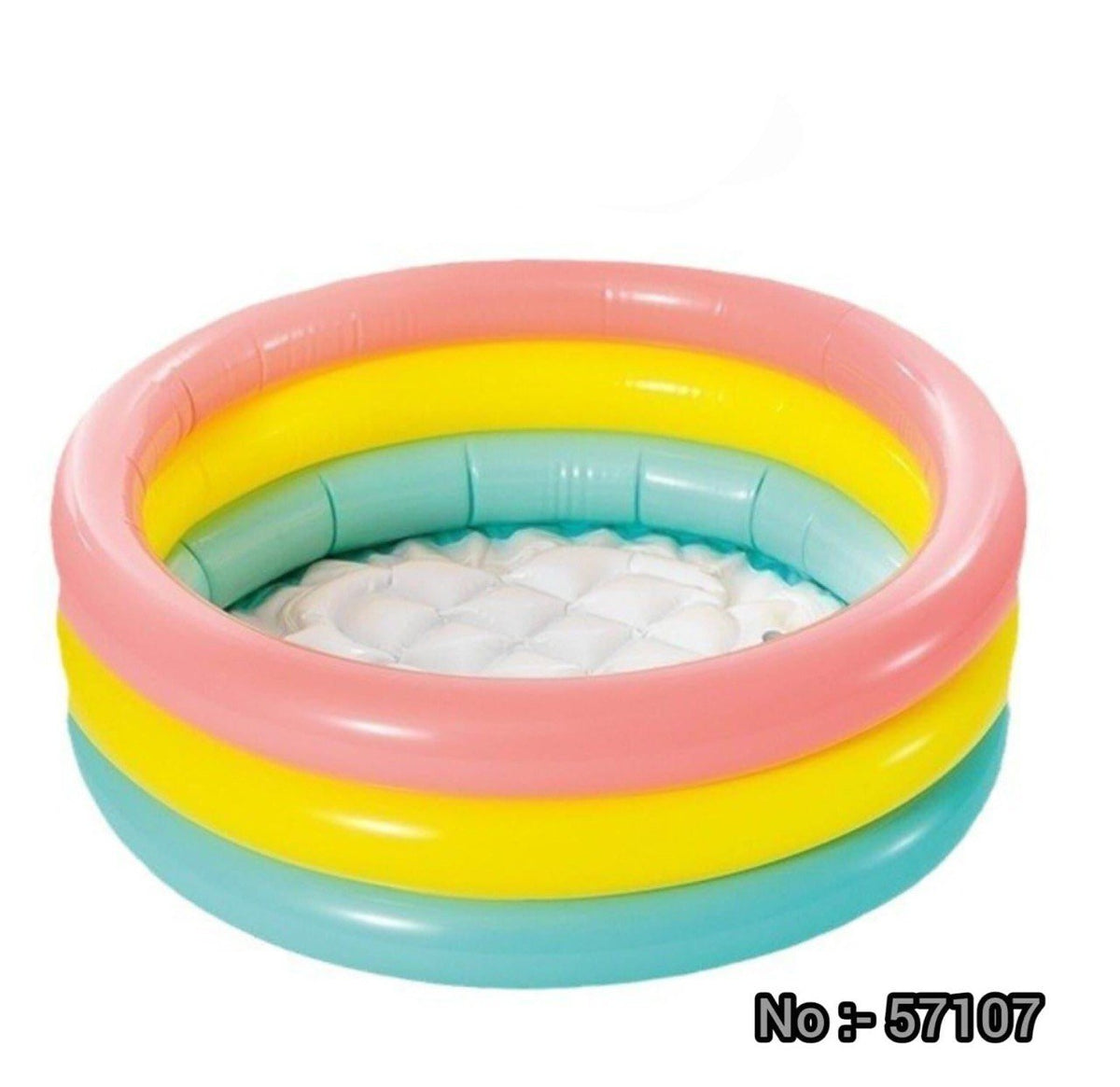 Intex Sunset Glow 3-Ring Baby Pool (Small)
