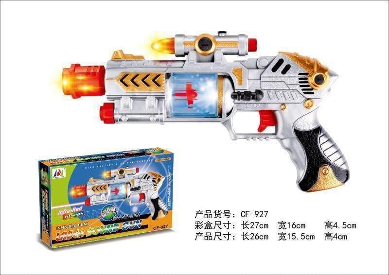 Space Toy Gun with Light & Sound
