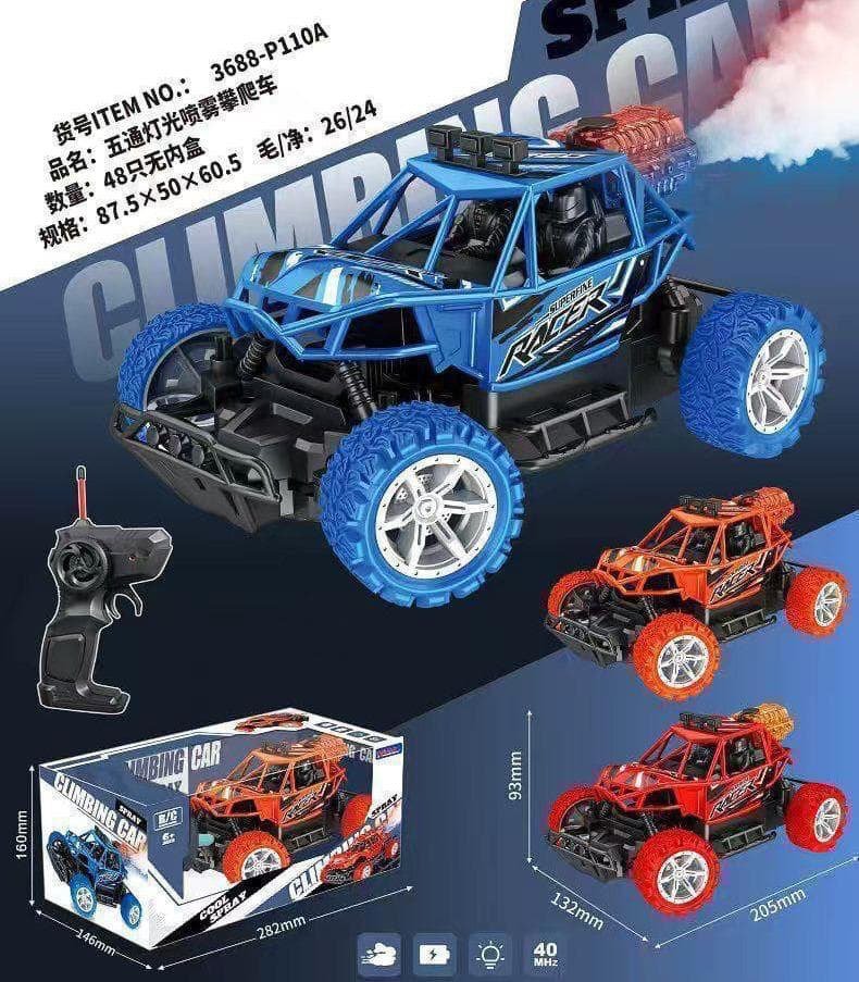 RC Climbing Off-Road Buggy with Lights