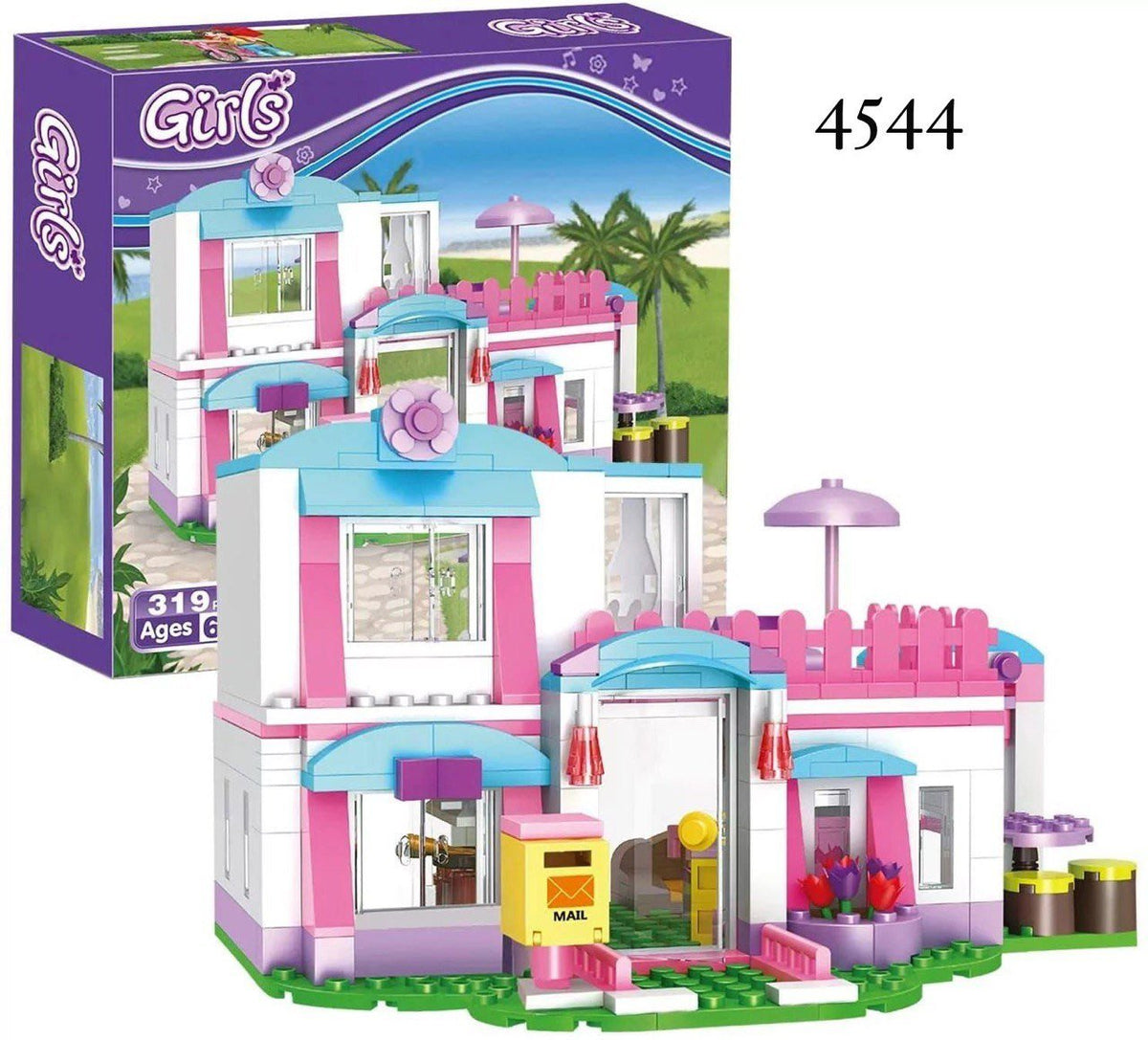 Girls Dream House Building Block Set