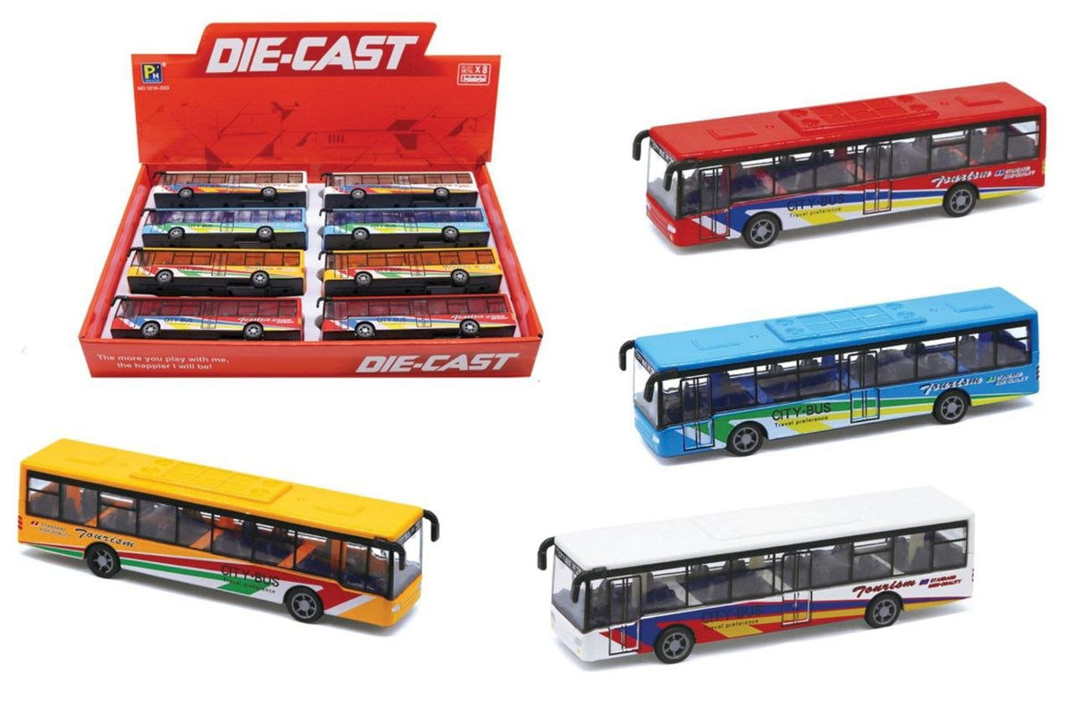 Die-Cast City Bus Model
