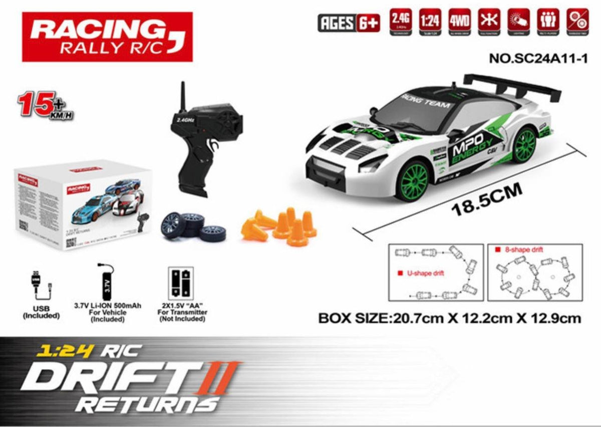 1:24 RC Drift Returns Racing Car