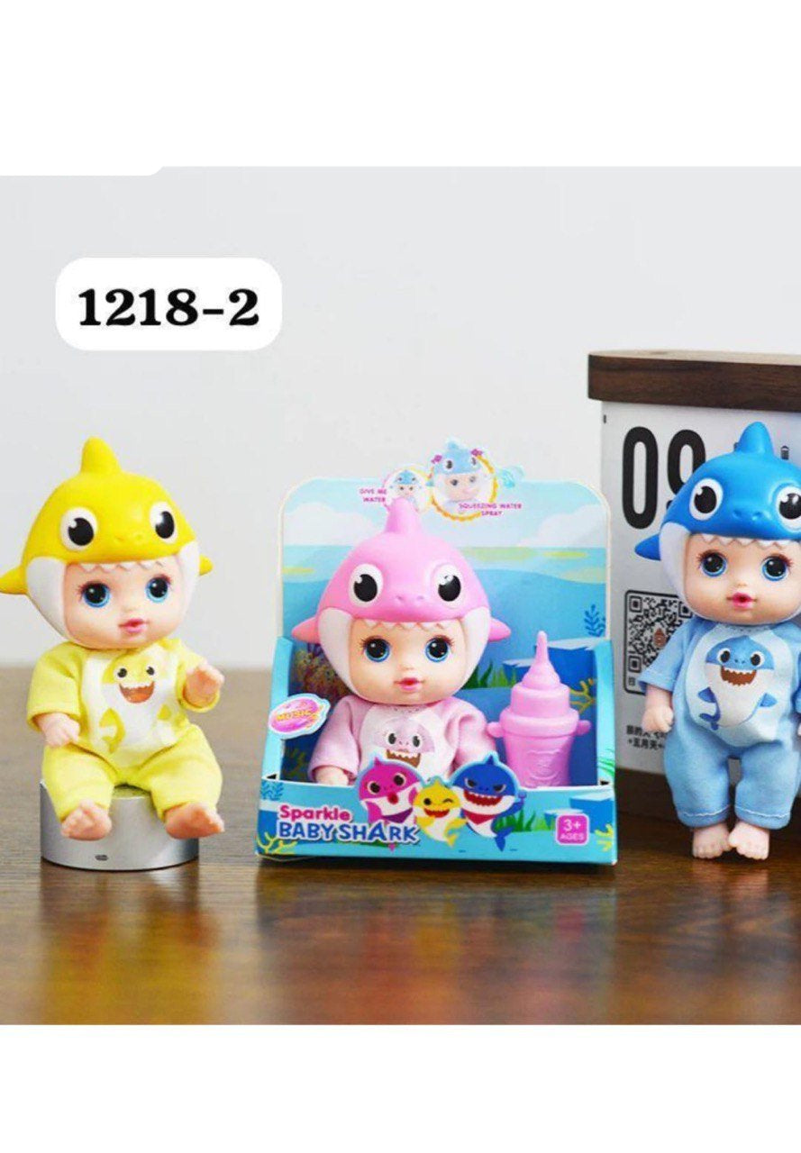 Cute Baby Doll in Shark Costume