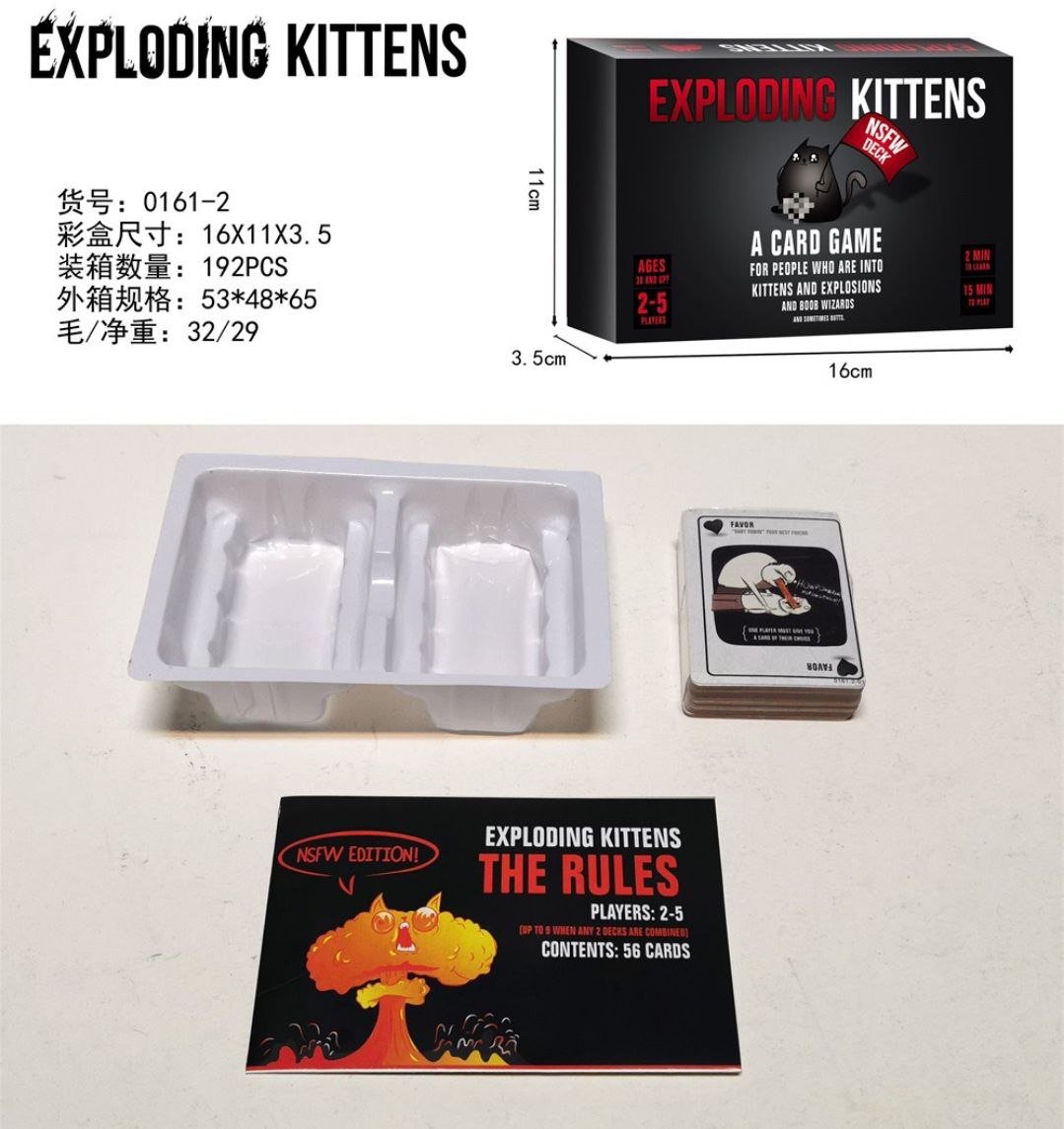 Exploding Kittens Card Game (Party Pack)