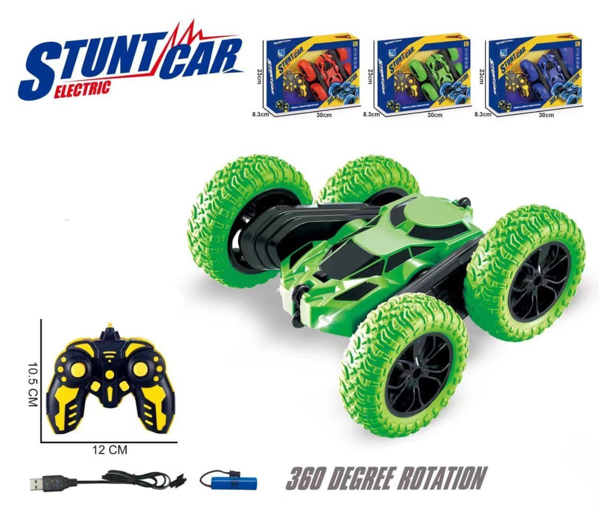 RC Electric 360° Stunt Car
