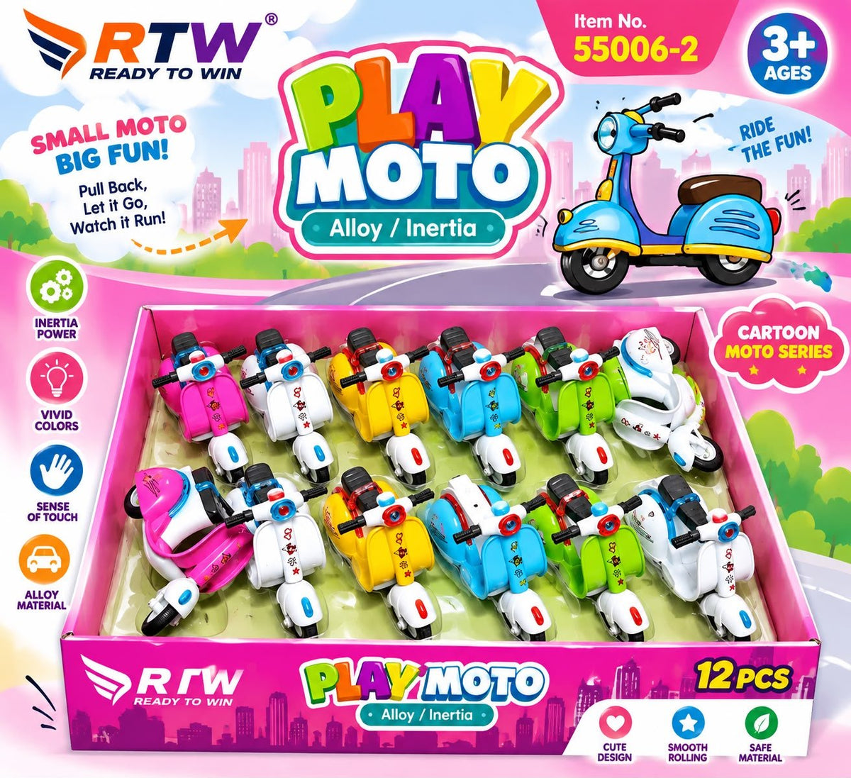 Play Moto Mini Scooter Toy