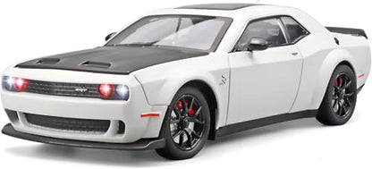1:24 Dodge Challenger-SRT - White - image 2