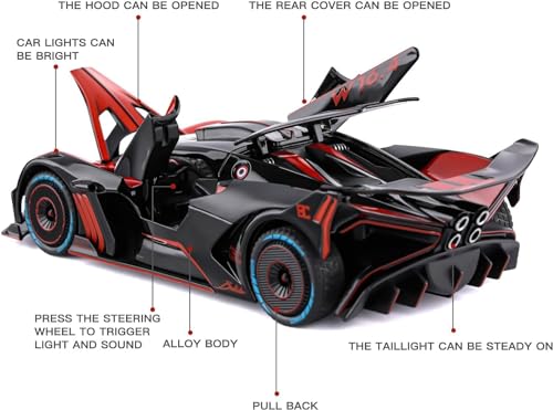 Diecast Metal Cars - Red - image 8