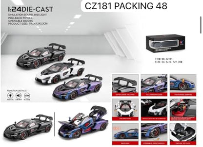 1:24 Mclaren Senna - White - image 9