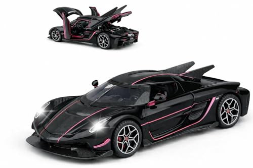 1:32 Koenigsegg Jesko - Black - image 7
