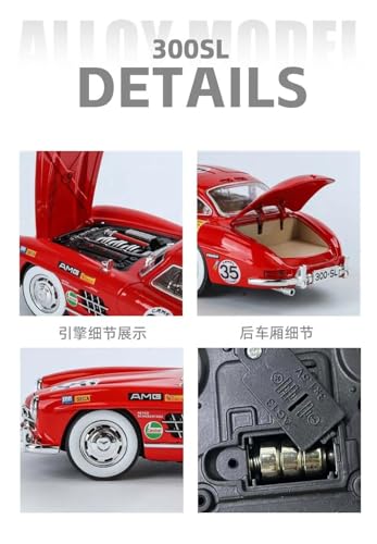 1:24 Mercedees-Benz 300SL Modified - Red - image 7