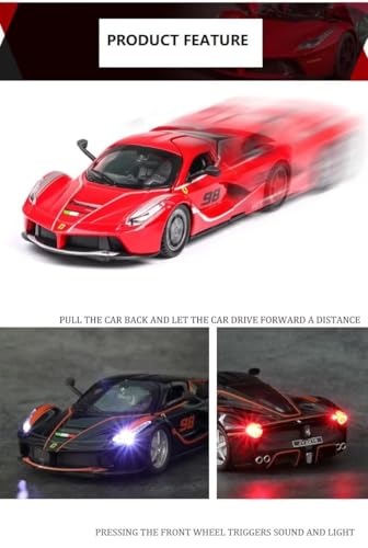 1:32 Ferrari FXXK - Black - Black - image 6