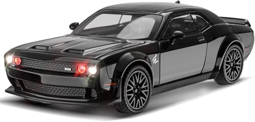 1:24 Dodge Challenger-SRT - Black - image 2