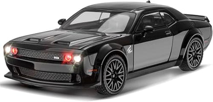 1:24 Dodge Challenger-SRT - Black - image 2