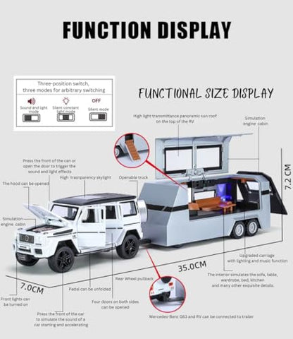 Marcedees G63 Trailer-Multicolor 1:32 - Multicolor - image 8