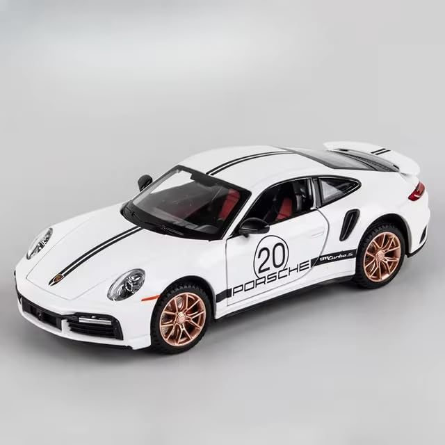 1:32 Porsche Carrera - White - image 3