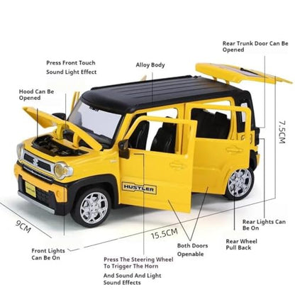 1:22 Suzuki Hustler Diecast Model Car - Multicolor - image 8