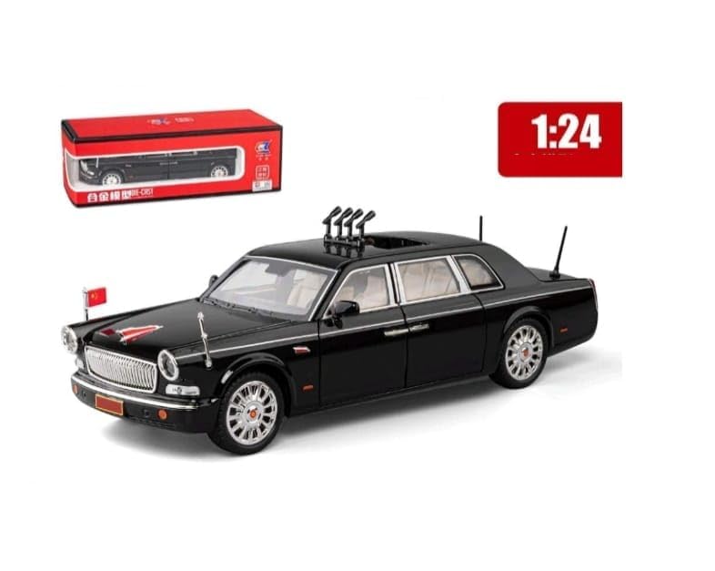 1:24 Hongqi Parade - Black - image 9