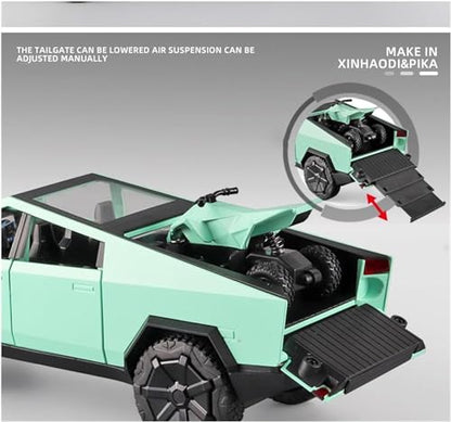 Diecast Metal Cars - Green - image 7