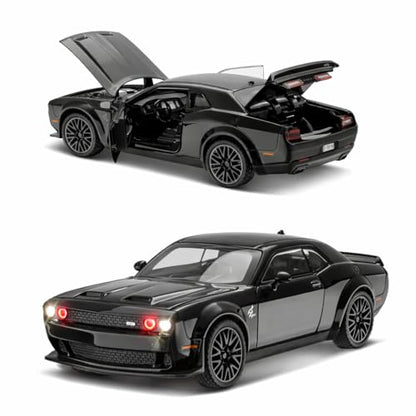 1:32 Hellcat Dodge Challenger SRT - Black - image 9