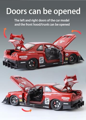 Nissan GTR Skyline S15-Multicolor 1:24 - Multicolor - image 4