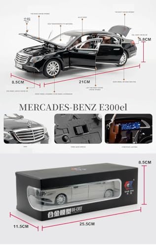 1:24 Merceedes Benz E300 - Black - image 9