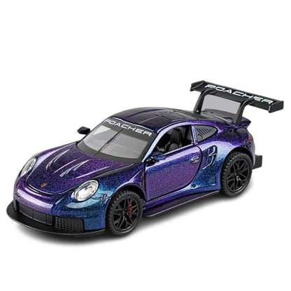 1:32 Porsche 911 GT3 RS-Purple - Purple - image 3