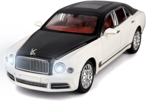 1:24 Bentlley Mulsanne - White - image 7