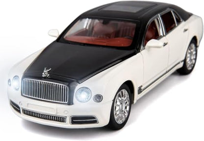 1:24 Bentlley Mulsanne - White - image 7