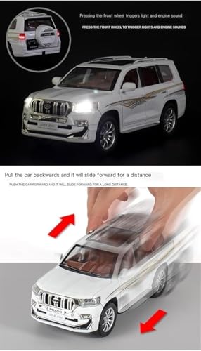 1:24 Toyota Prado - Black - image 8