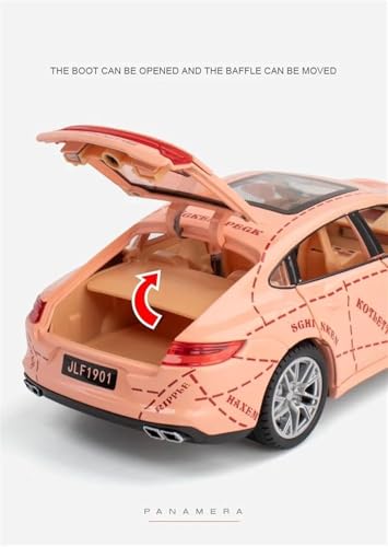 1:24 Porsche Panamera - Pink - image 8