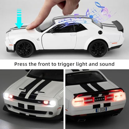 1:22 Dodge Challenger SRT - Clear - image 8