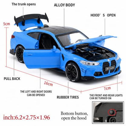 1:32 CLASSIC CAR - Blue - image 9