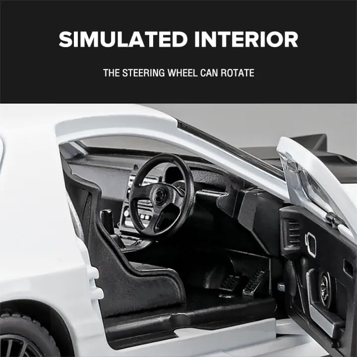 1:32 Mazda RX-7 - White - image 9