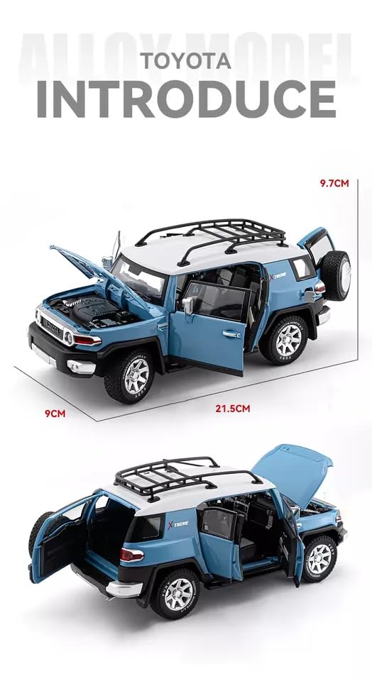 1:24 Toyota FJ Cruiser - Yellow - image 6