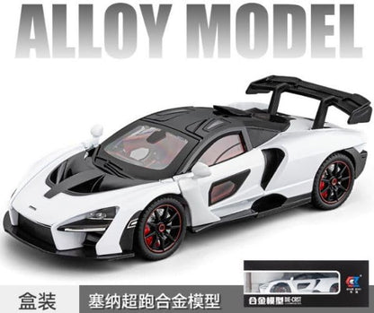 1:24 Mclaren Senna - White - image 8