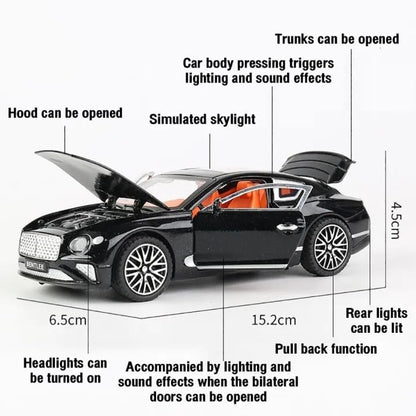 1:32 Bentley Continental GT - White - image 3