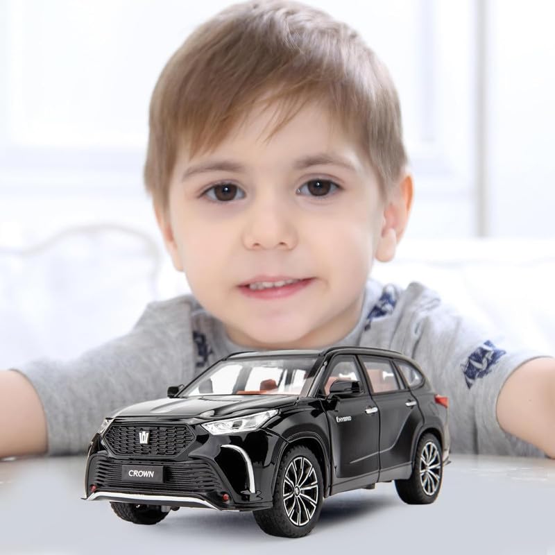 1:24 TOYOTA Crown Kluger - Black - image 6