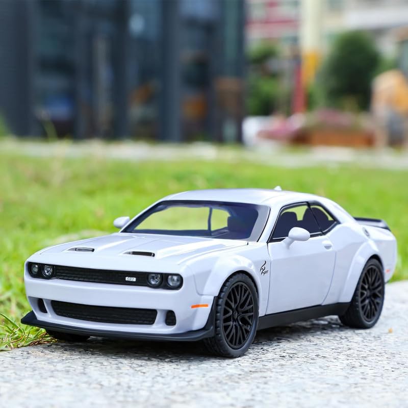 1:24 Dodge Challenger-SRT - Grey - image 5