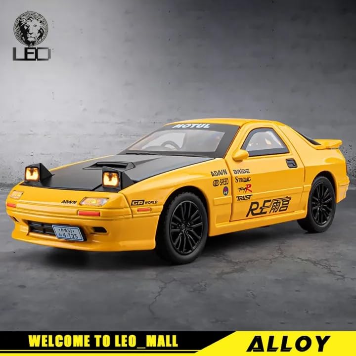 1:32 Mazda RX-7 - Yellow - image 9