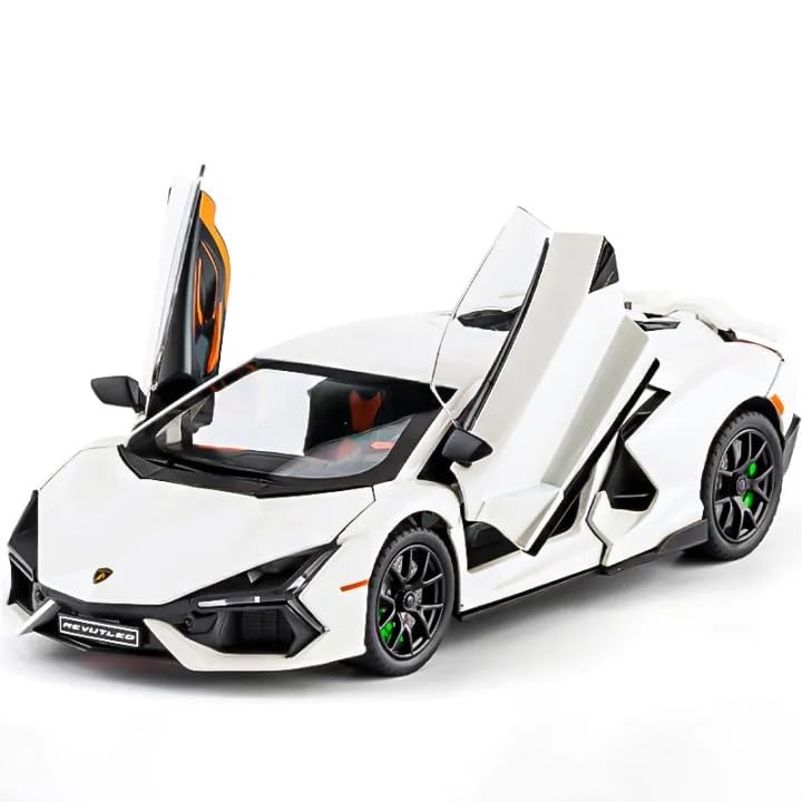 1:24 Lamborghini Revuelto Sport-White - White